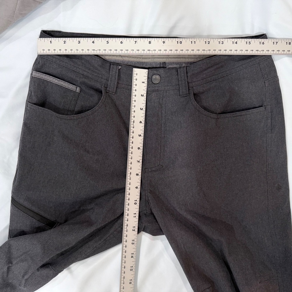 Royal Robbins Alpine Road Pants Mens 34x31 Charcoal Gray Excellent Y44157 - Picture 12 of 15